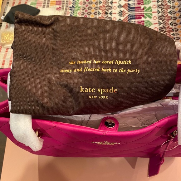 Kate Spade Phoebe Emerson Place Small Quilted Tote - Picture 3 of 7